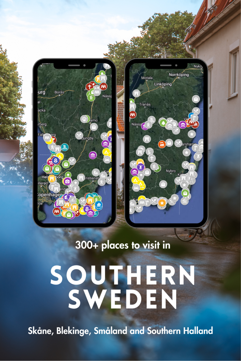 South Sweden Map