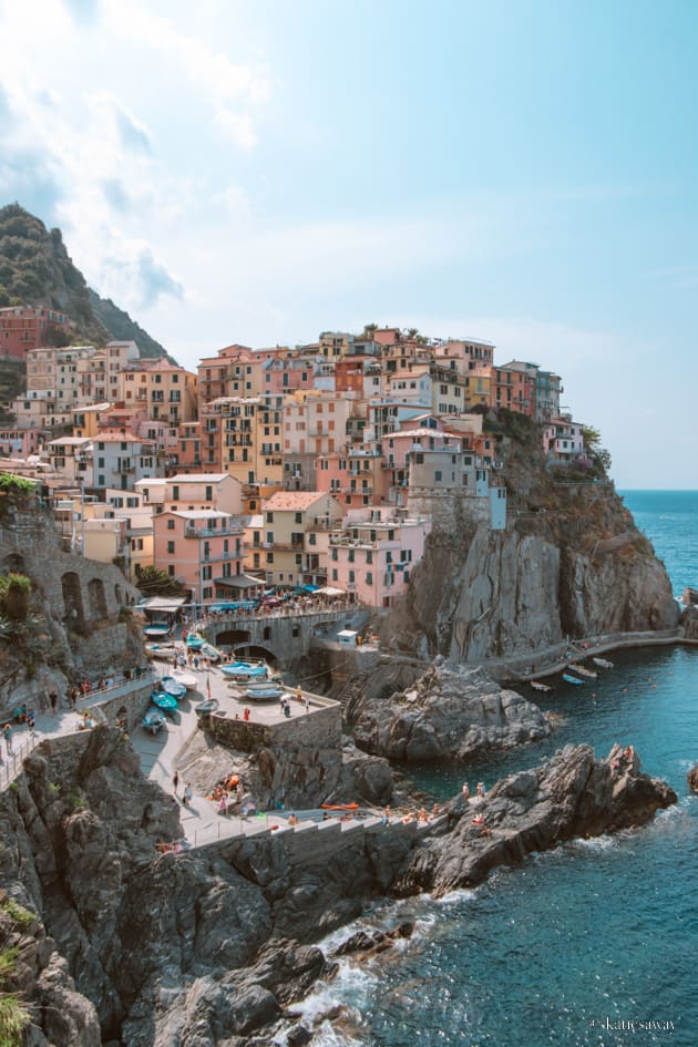 How To Get Between The Cinque Terre Villages: Hiking, Ferry and Train Guide