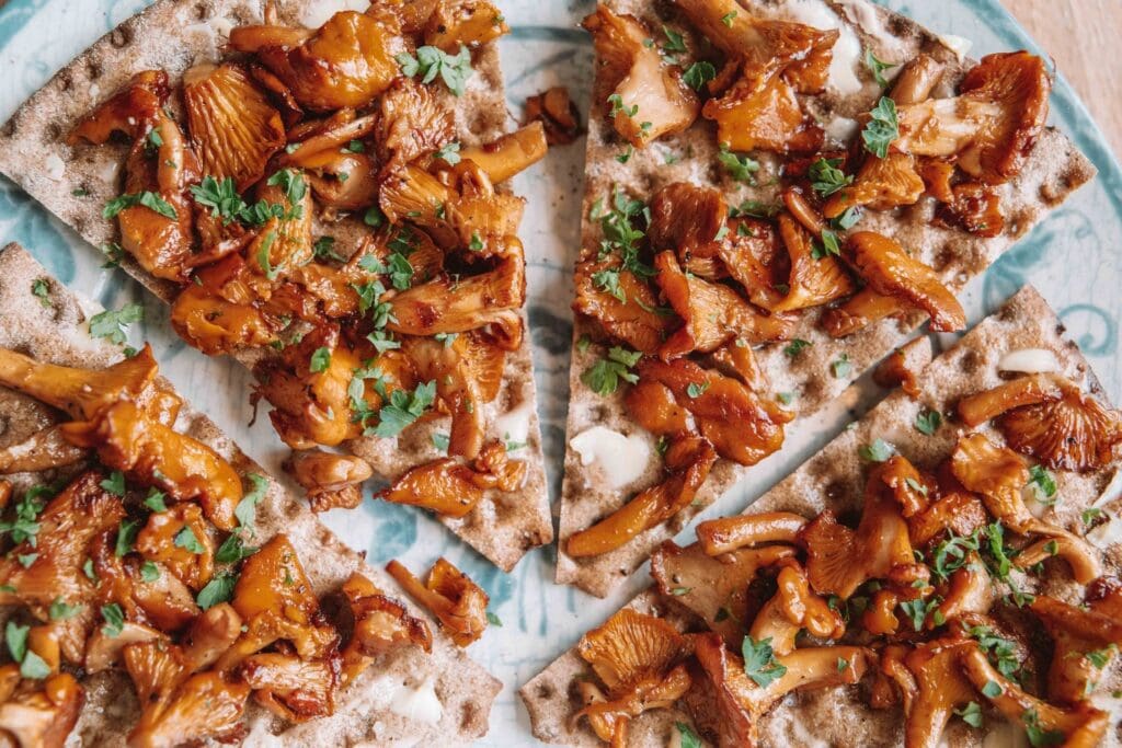 Butter Fried Chanterelles: A classic Swedish Mushroom Recipe