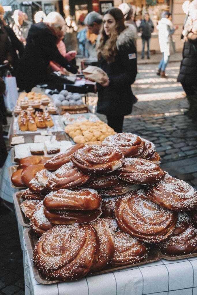 The Best Cinnamon buns from Cafe husaren, Haga, gothenburg