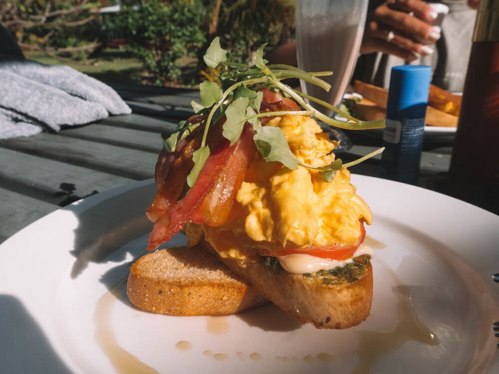 Breakfast on Aitutaki