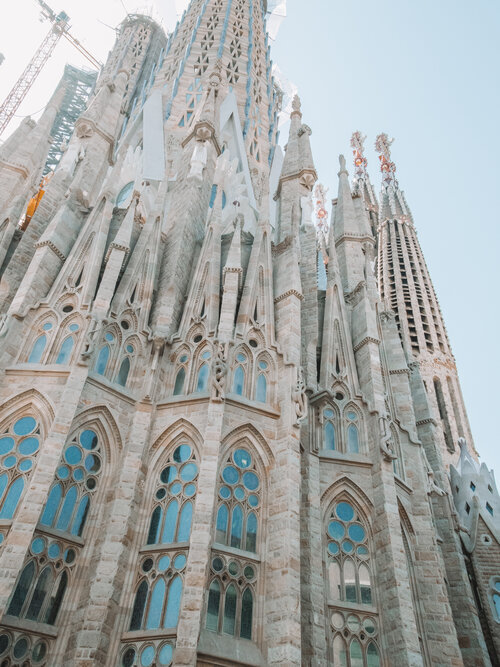 Places to visit in Barcelona La Sagrada Familia
