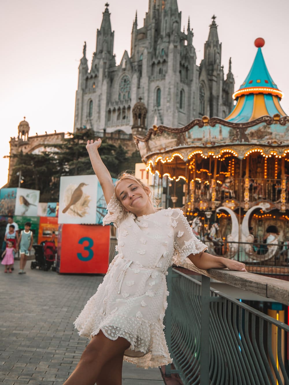 Tibidabo amusement park things to do in Barcelona