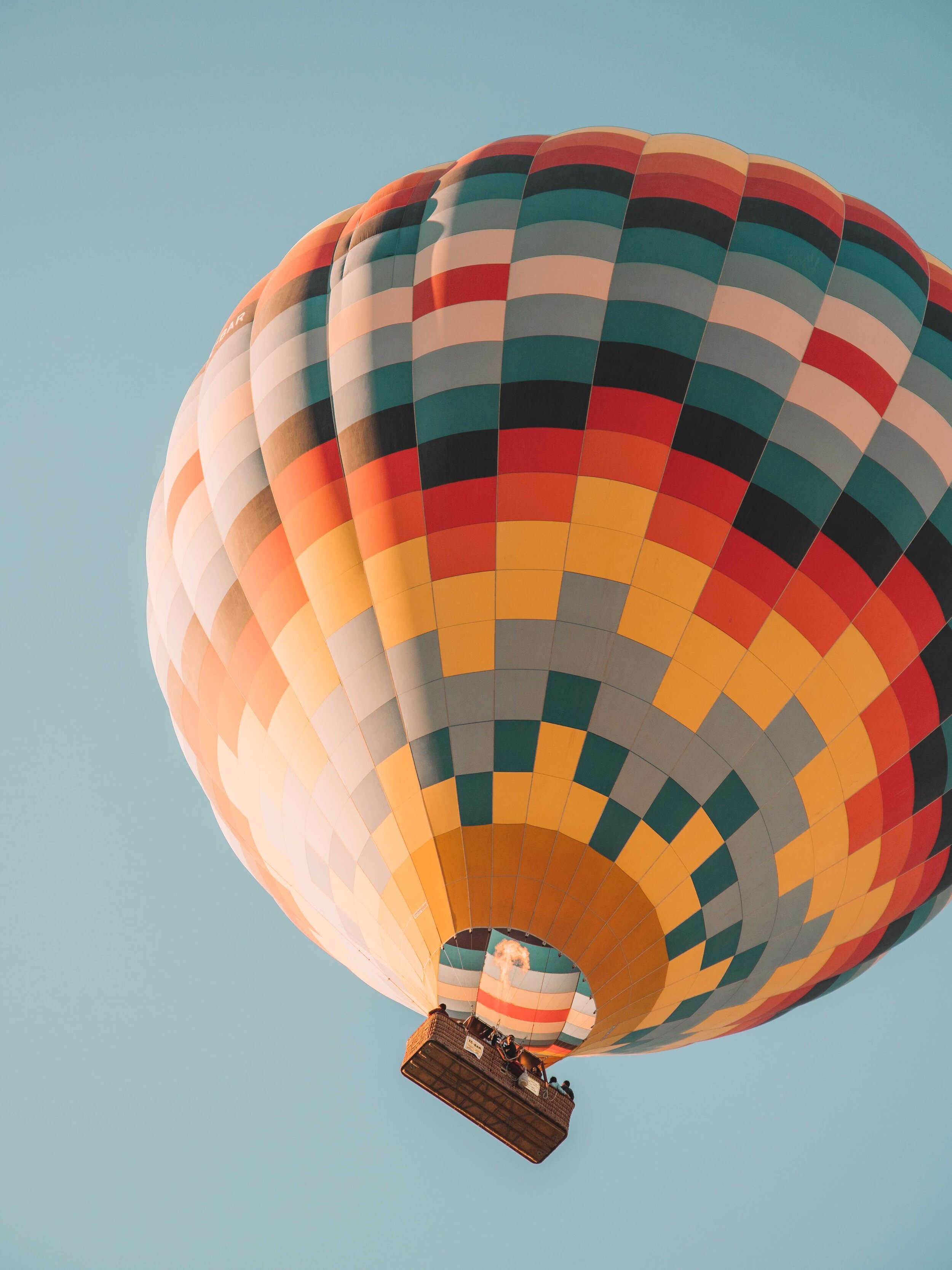 Hot air balloons in cappadocia turkey