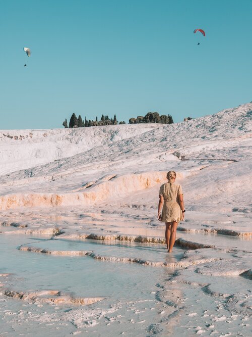 Pamukkale hot springs Travel to turkey