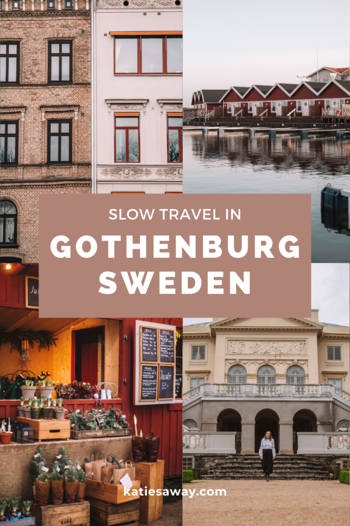 A sustainable travellers guide to Gothenburg, Sweden Pinterest Pin