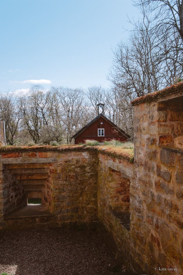 Husaby Church ruins