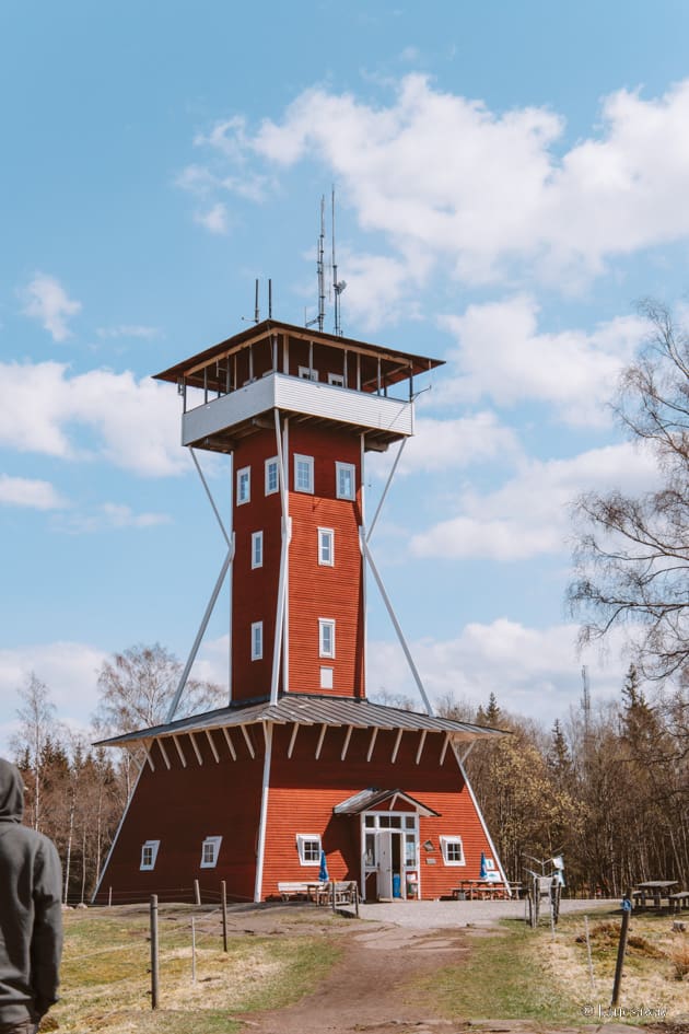 visit kinnekulle utsikstorn högkullen