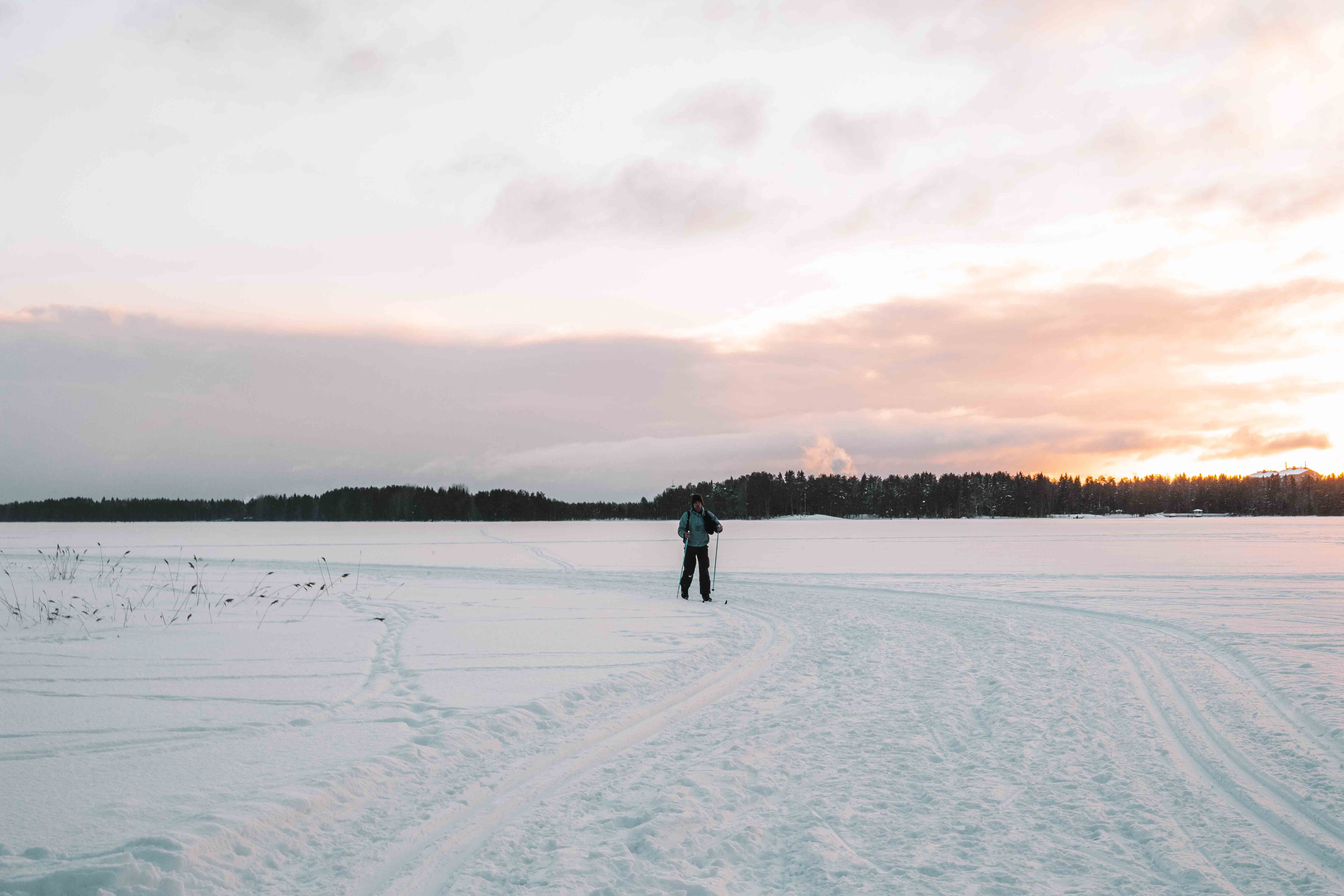 nydalasjön skidspår