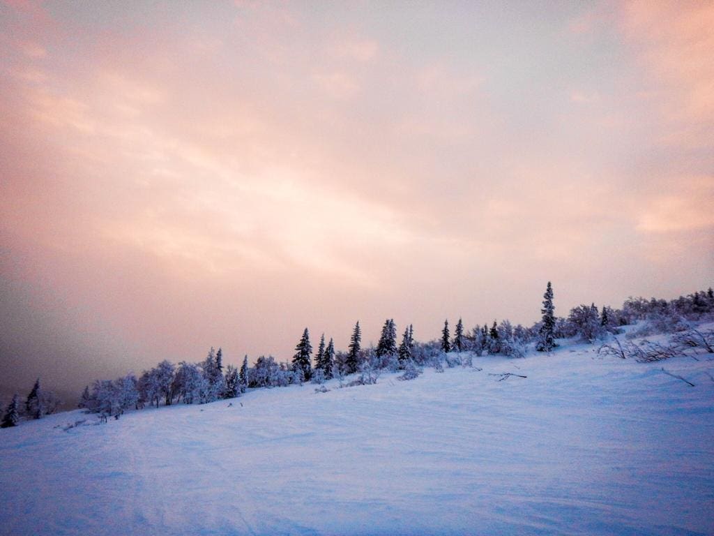 åre skiing in winter in sweden