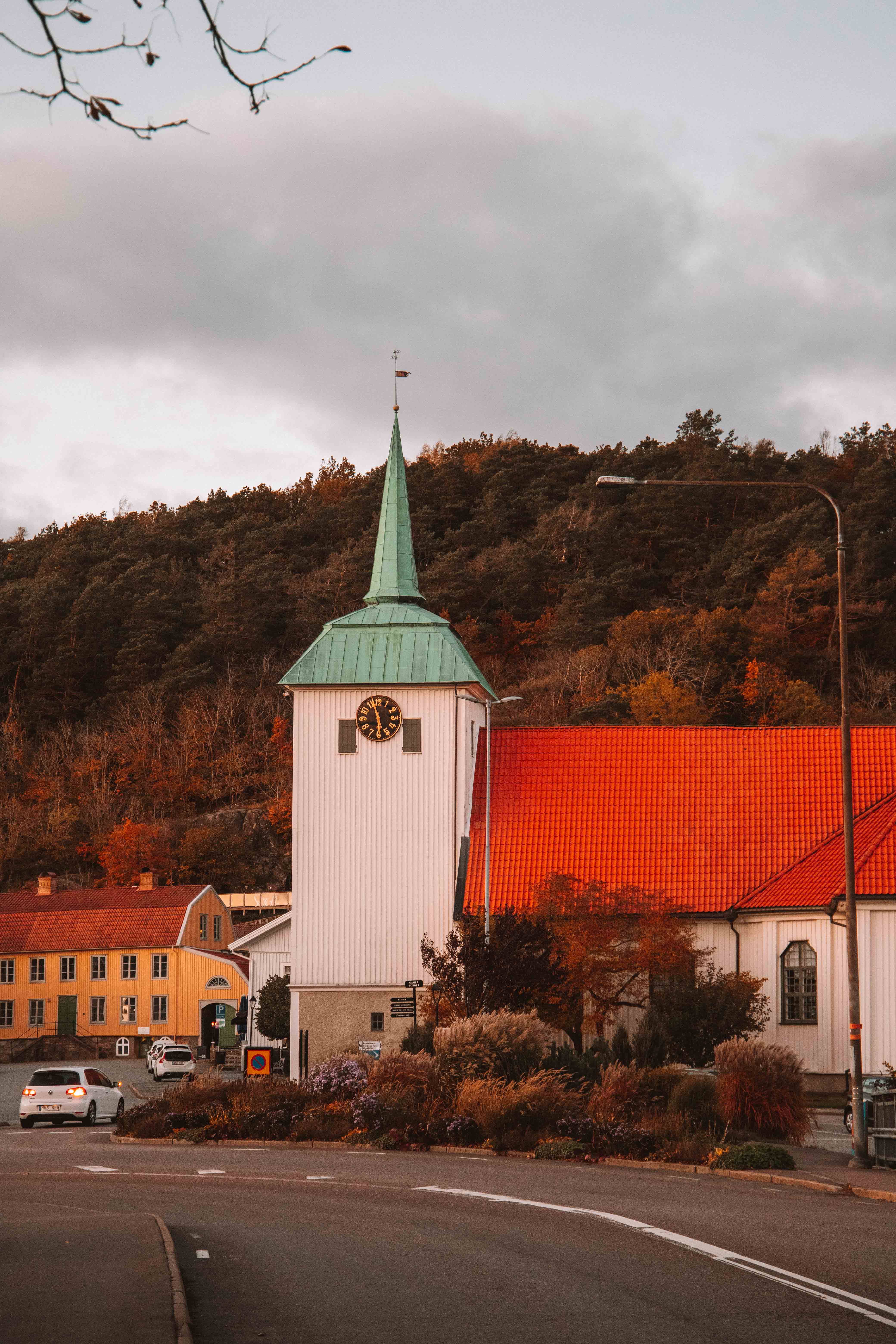 autumn colours in kungälv gothenburg