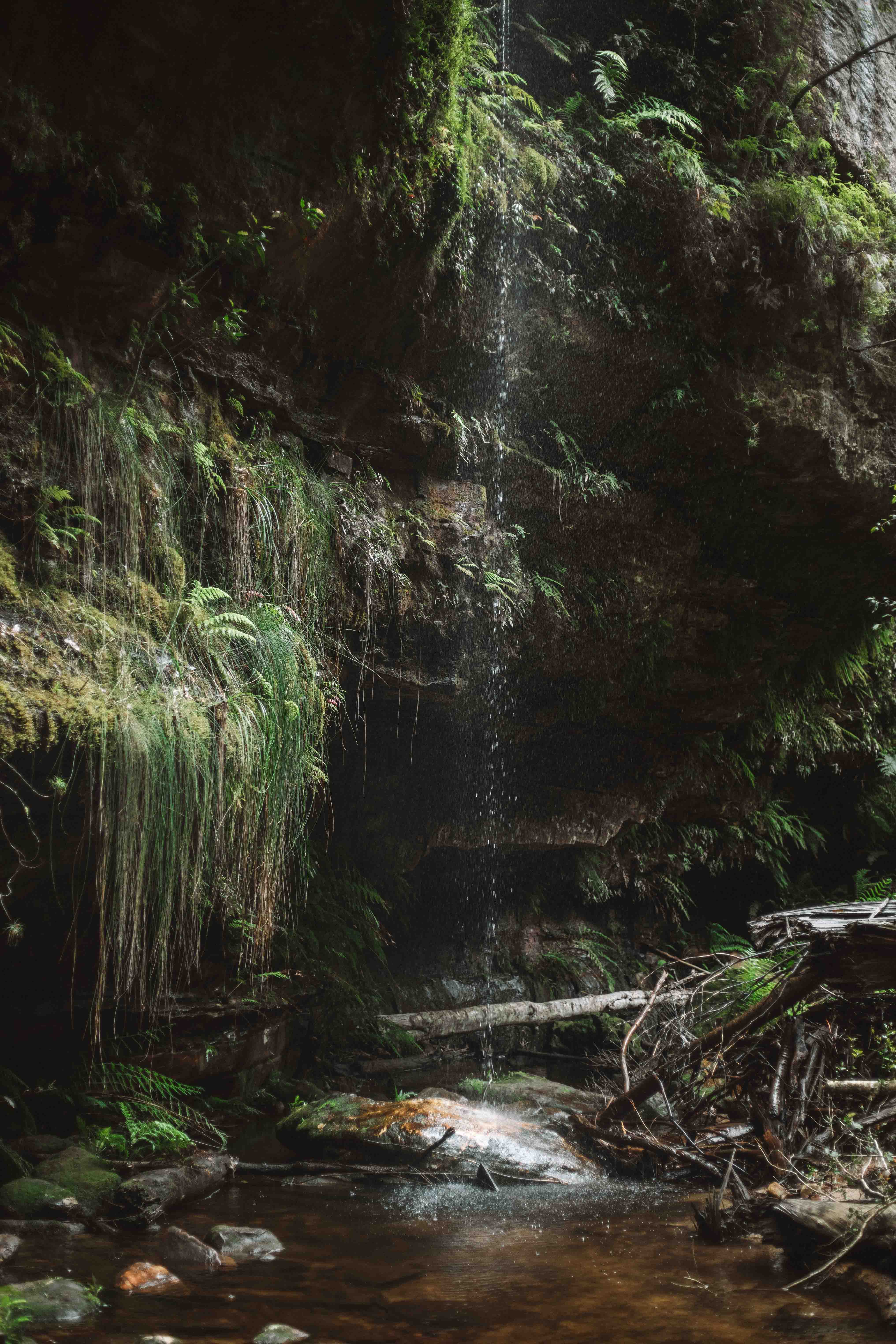 grand canyon walk waterfall blue mountains