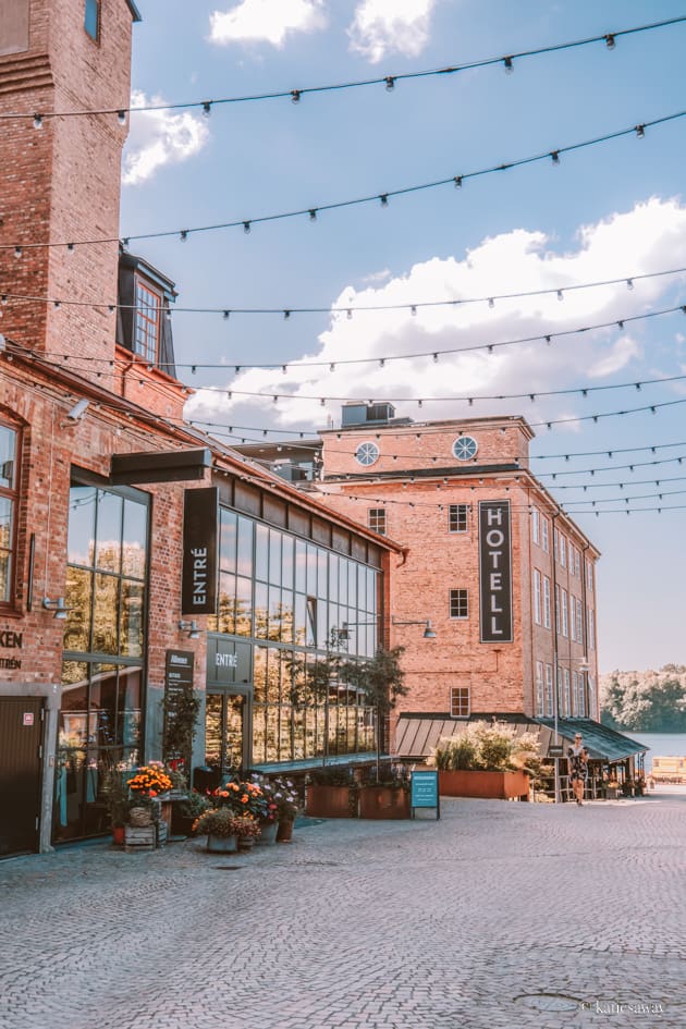 Nääs Fabriker, the old industrial area turned gallery space and hotel