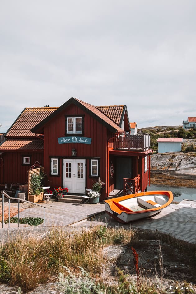 A boutique shop on Käringön, Sweden