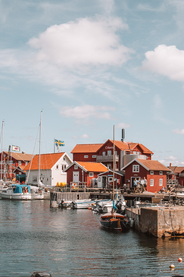 The harbour of Käringön Sweden