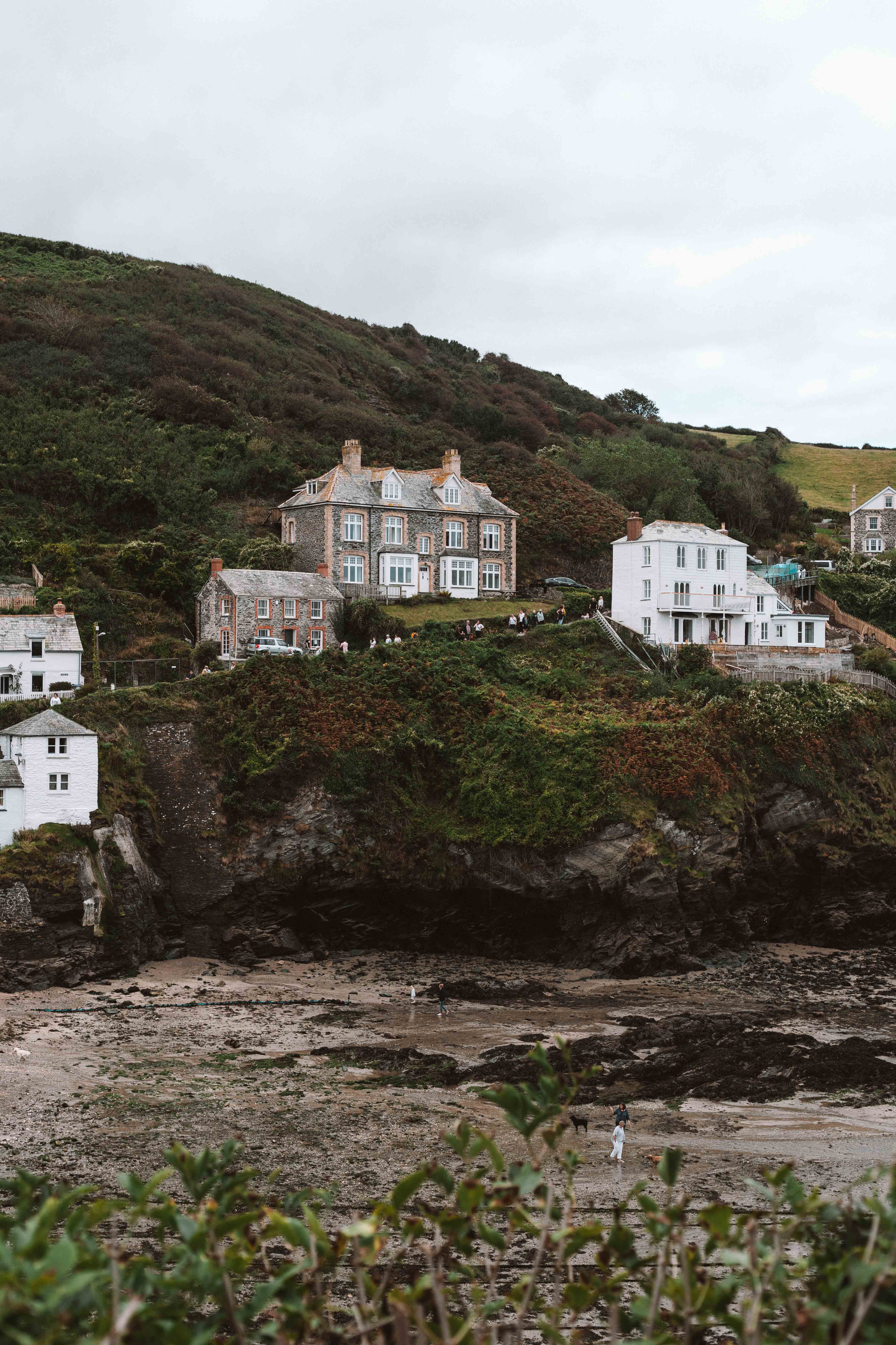 port isaac view from the beach