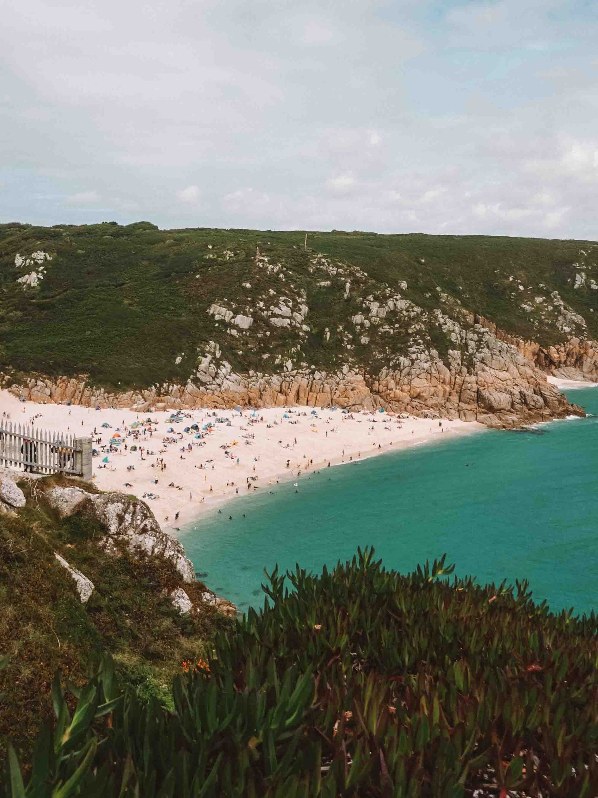 porthcurno beach, cornwall