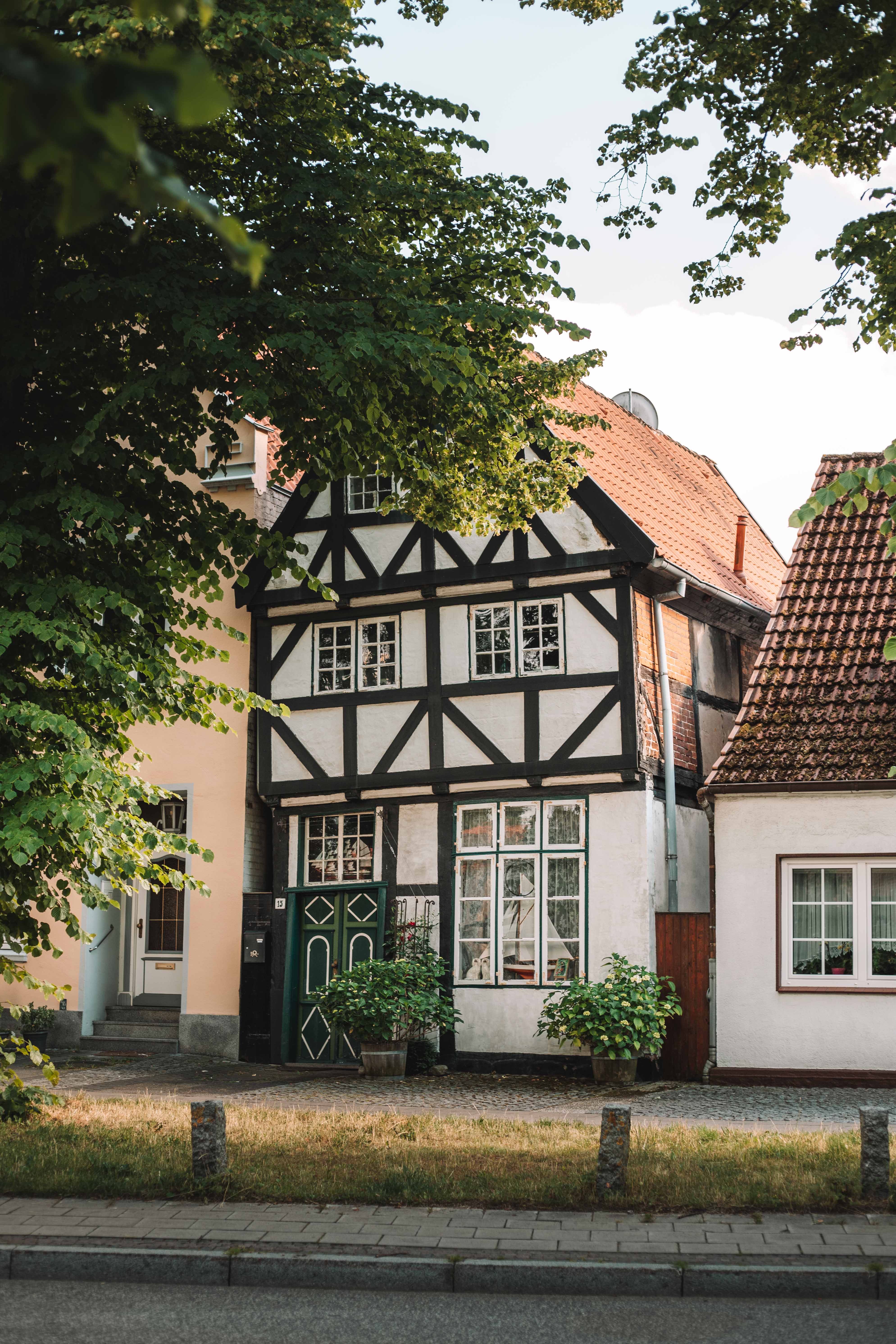 half timber house in Travemünde