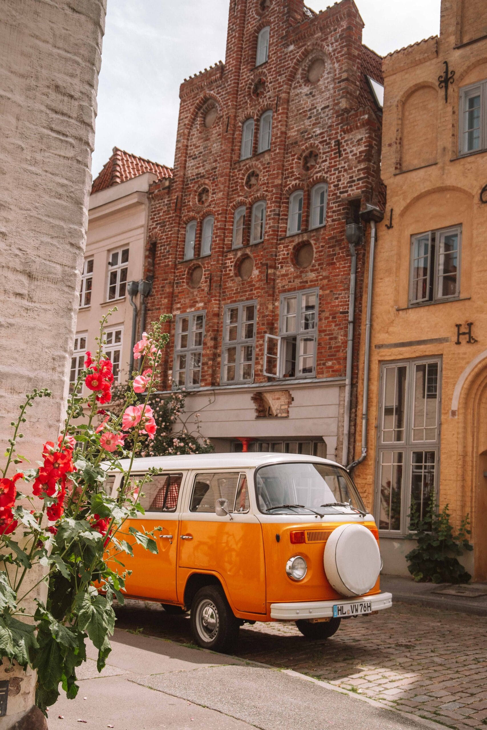 brick houses in Lübeck city centre