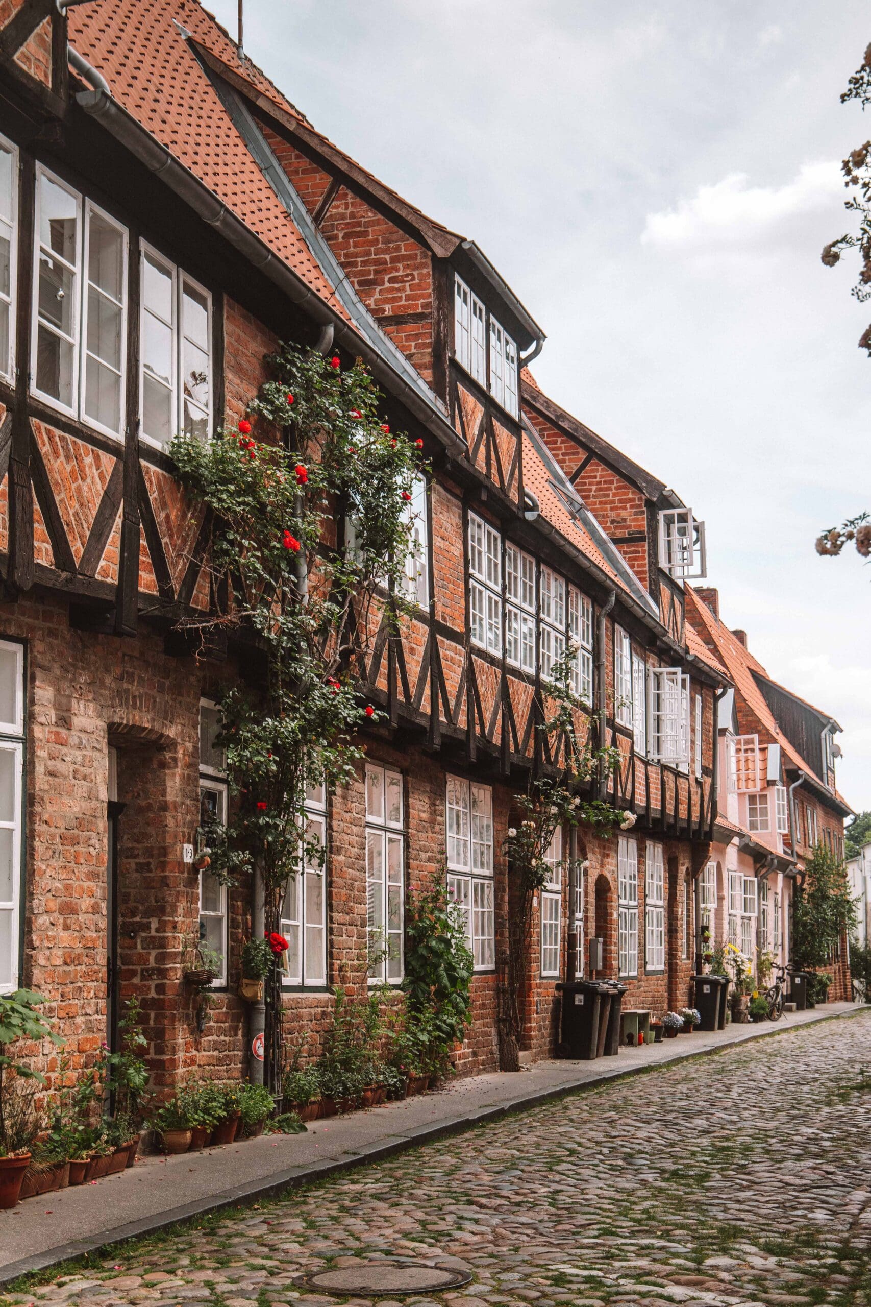 beautiful brick house in Lübeck