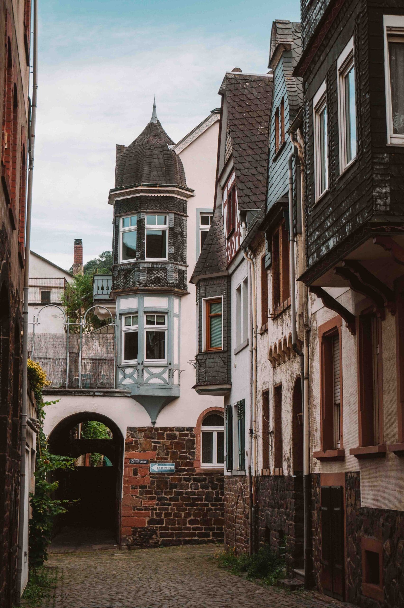 bacharach old town, germany