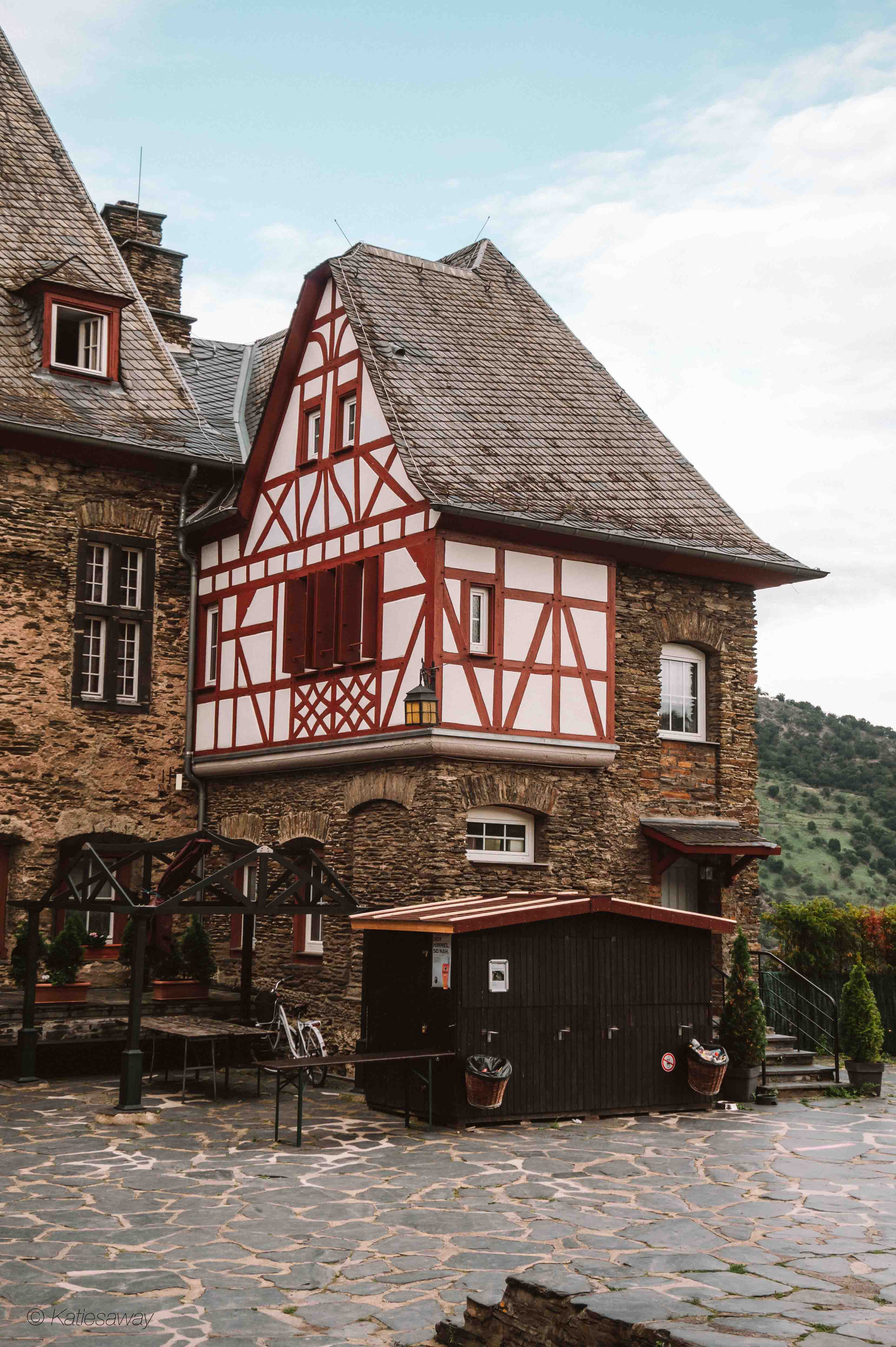 inside burg stahleck, bacharach