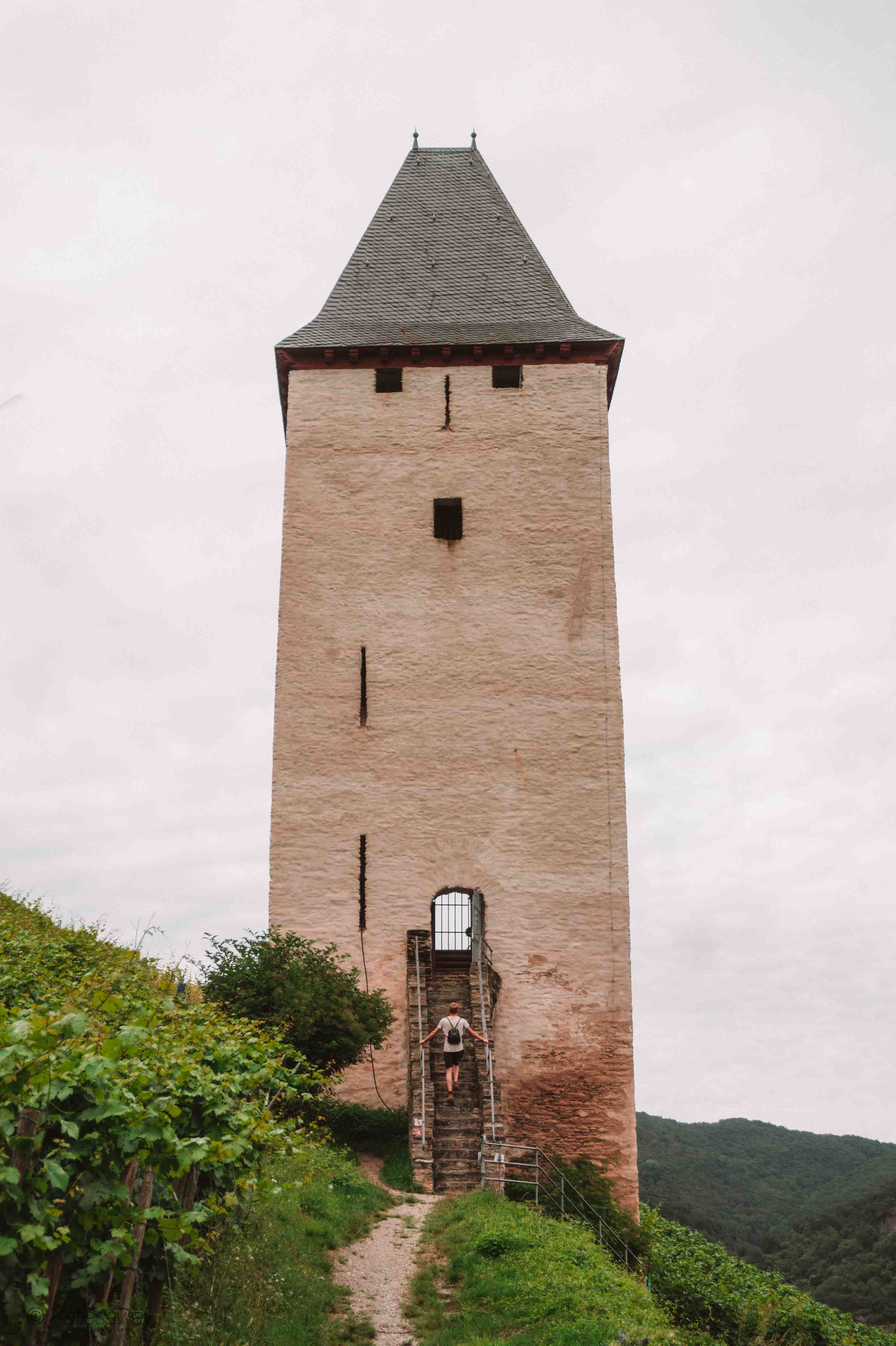 Postenturm view point, bacharach