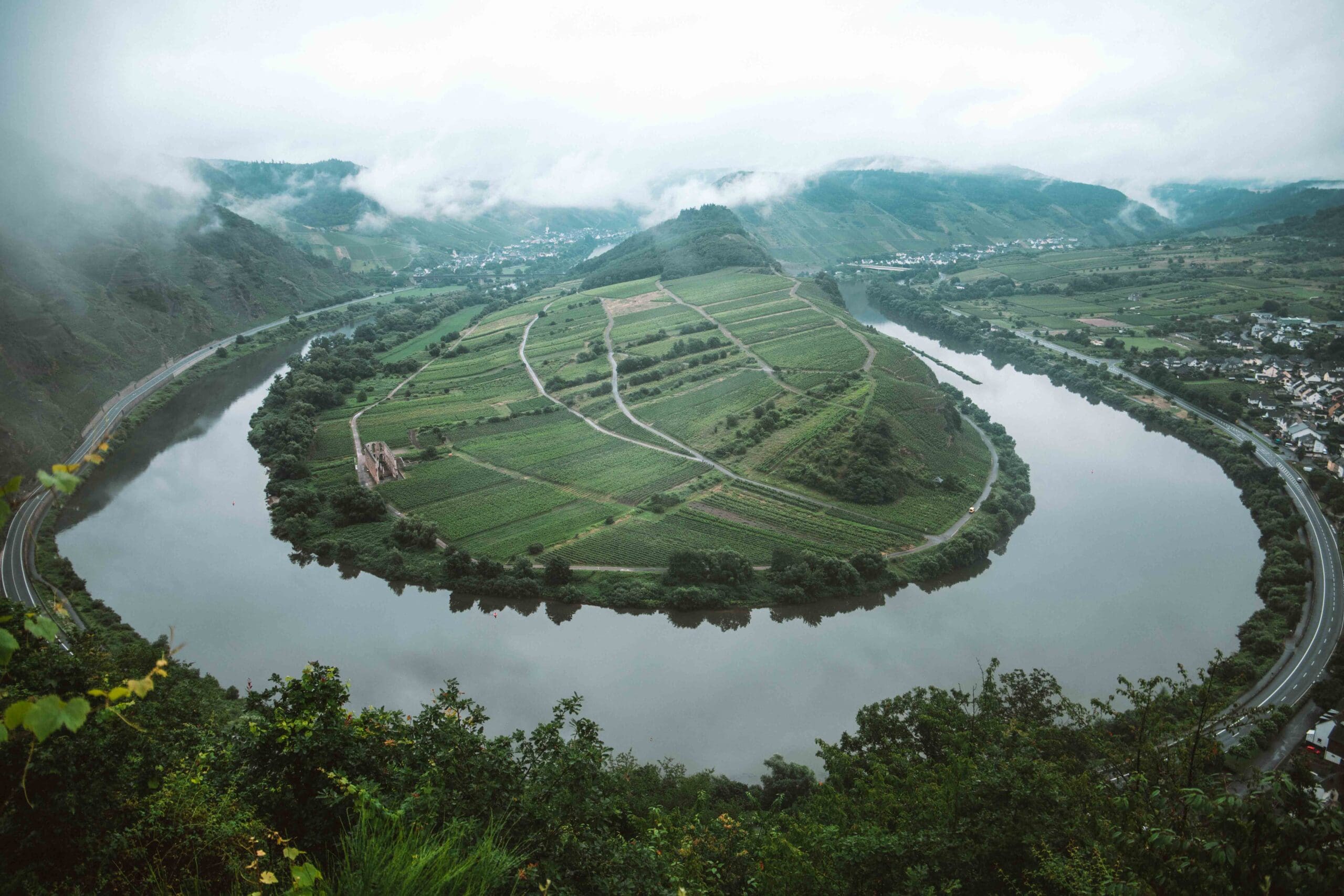 view point over the mosel valley