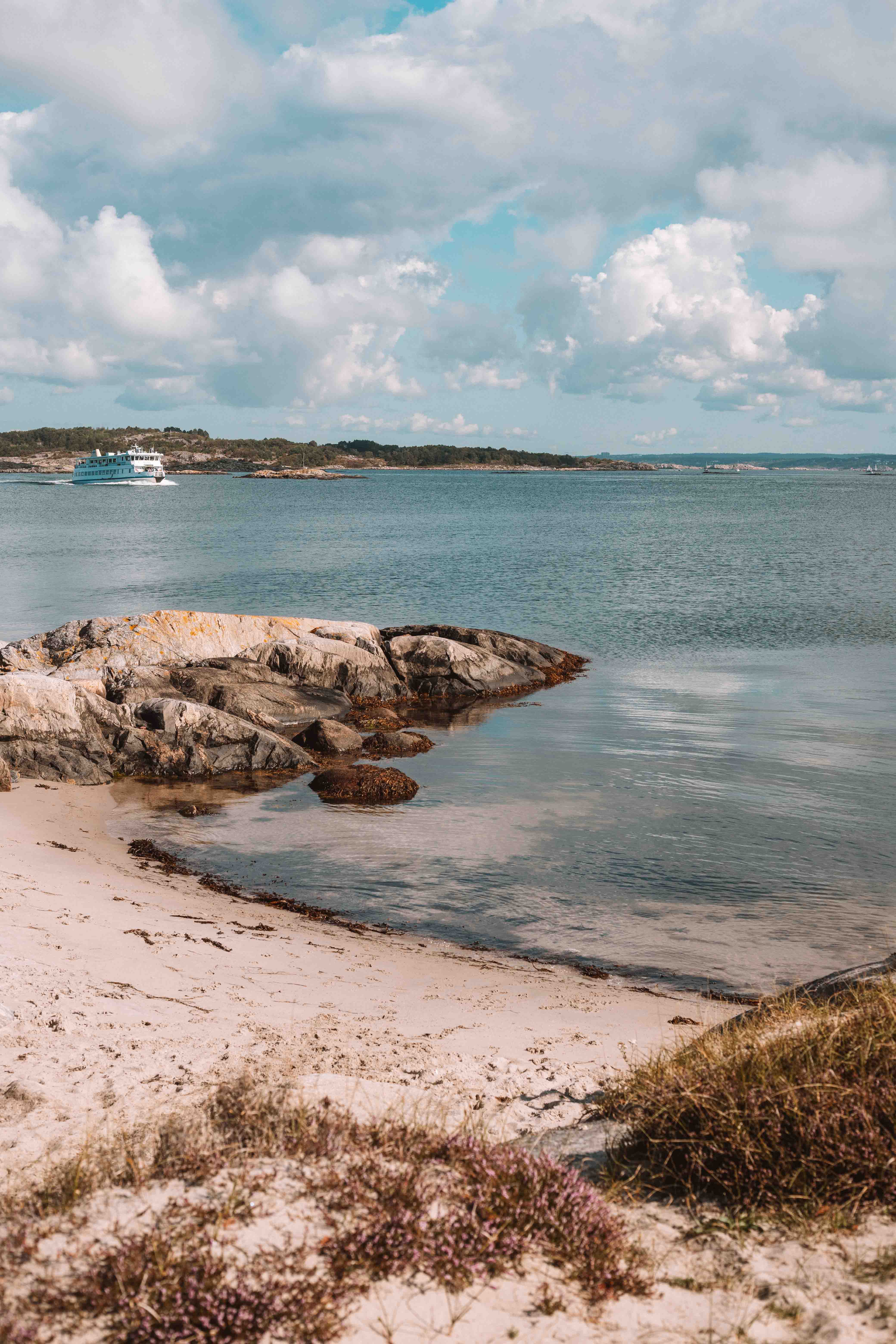 vrångö sandy beach gothenburg archipelago