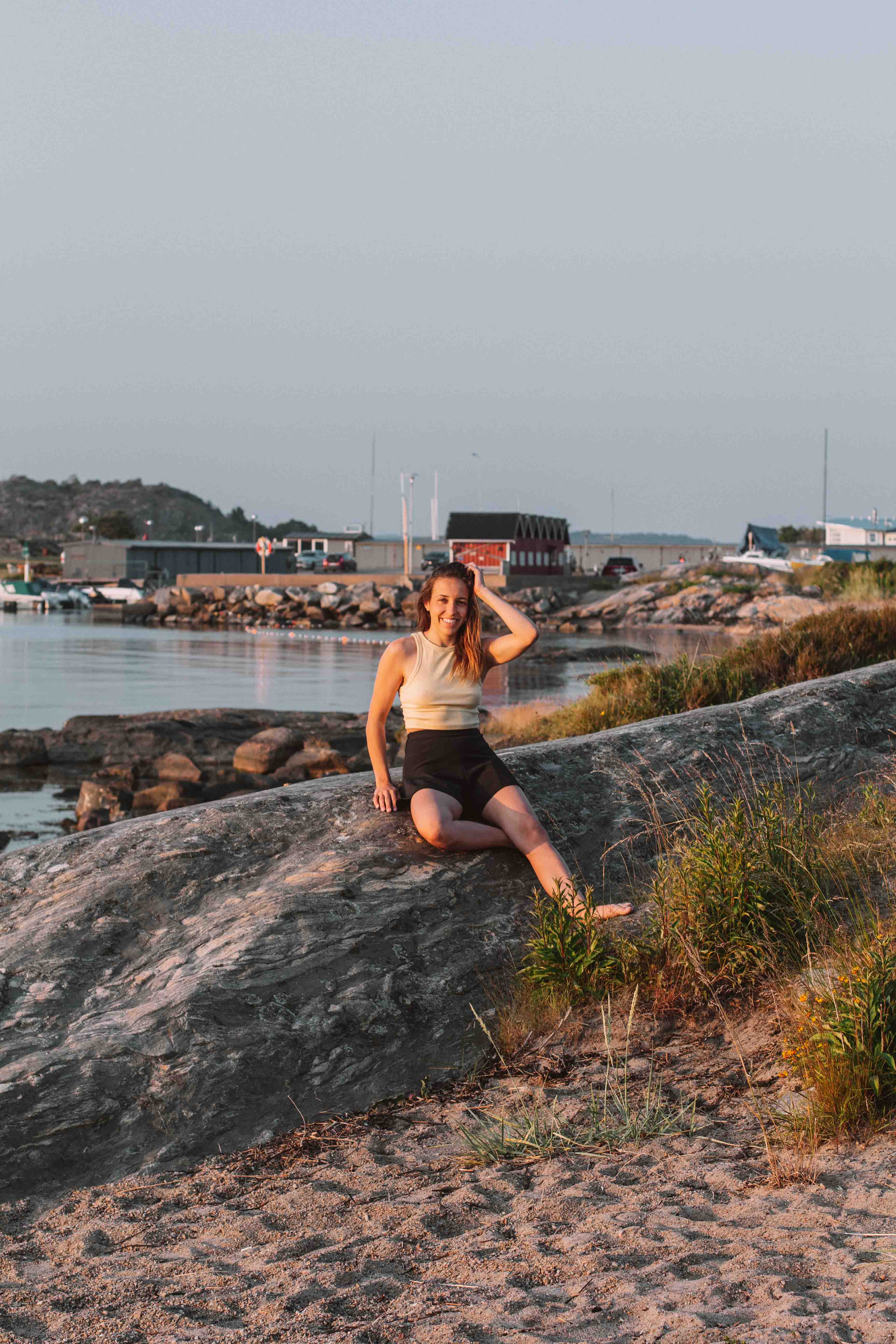 silviksbadet sandy beach gothenburg