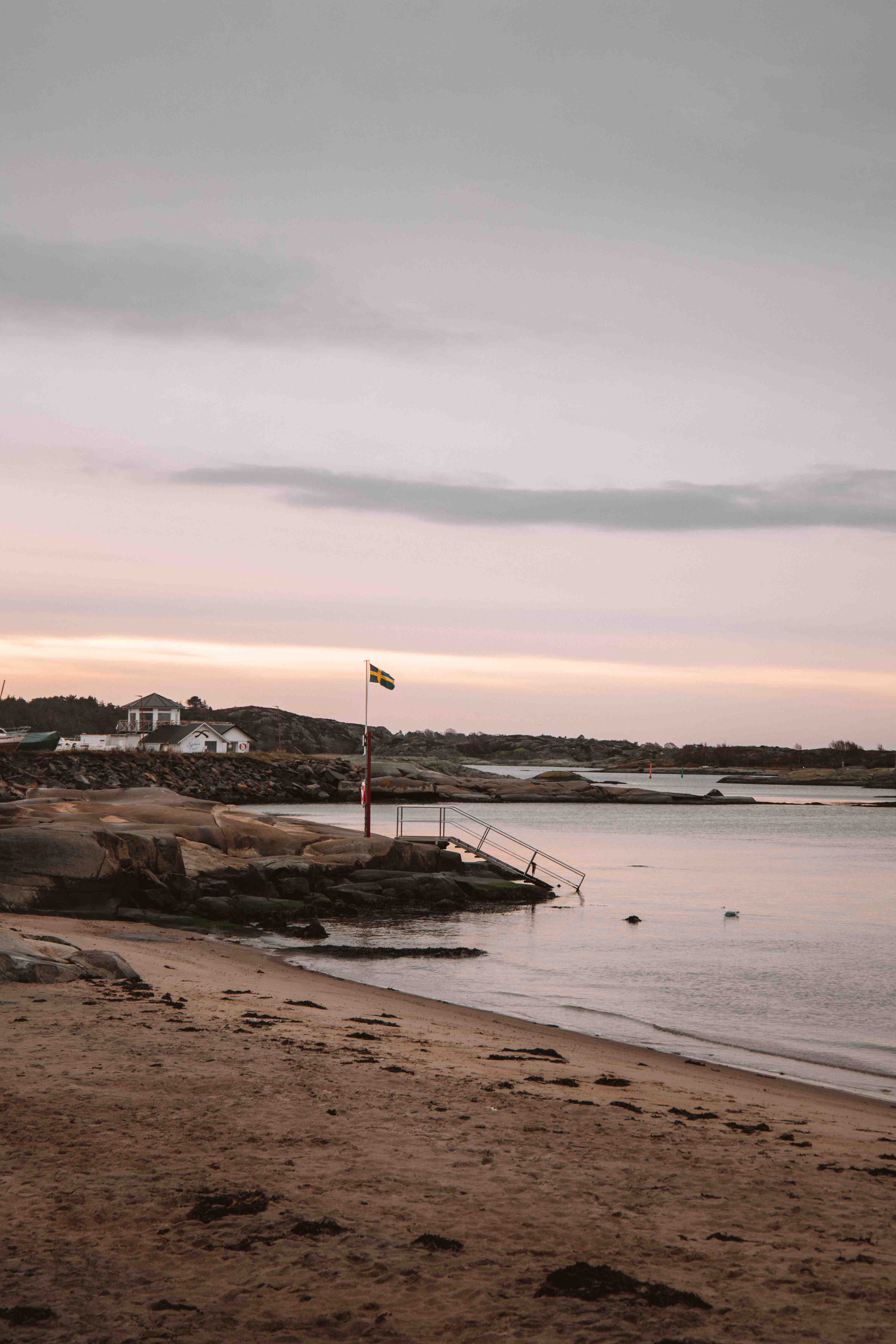 fiskebäcksbadet beach in gothenburg