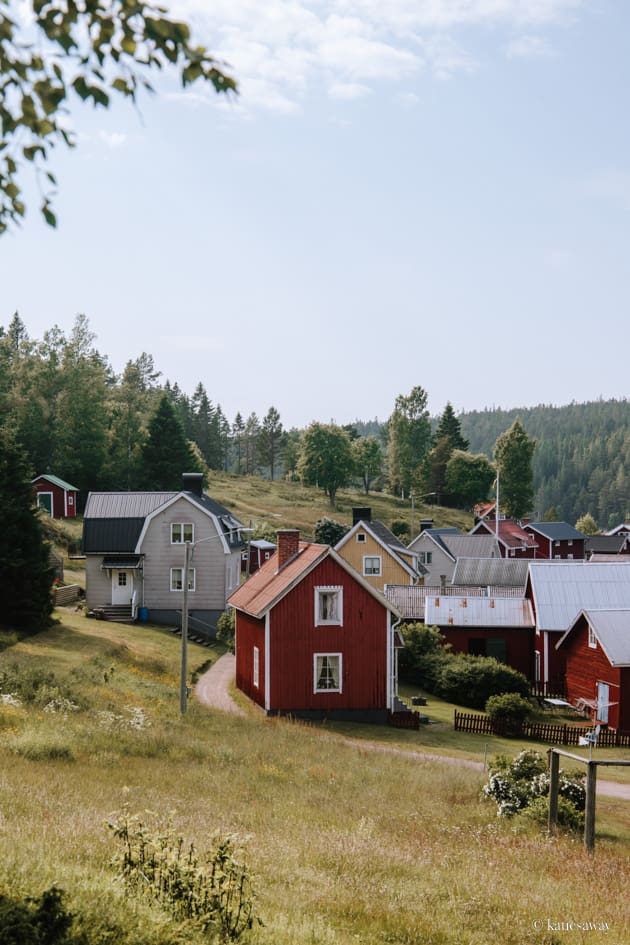 the view from Flaggberget Trysunda