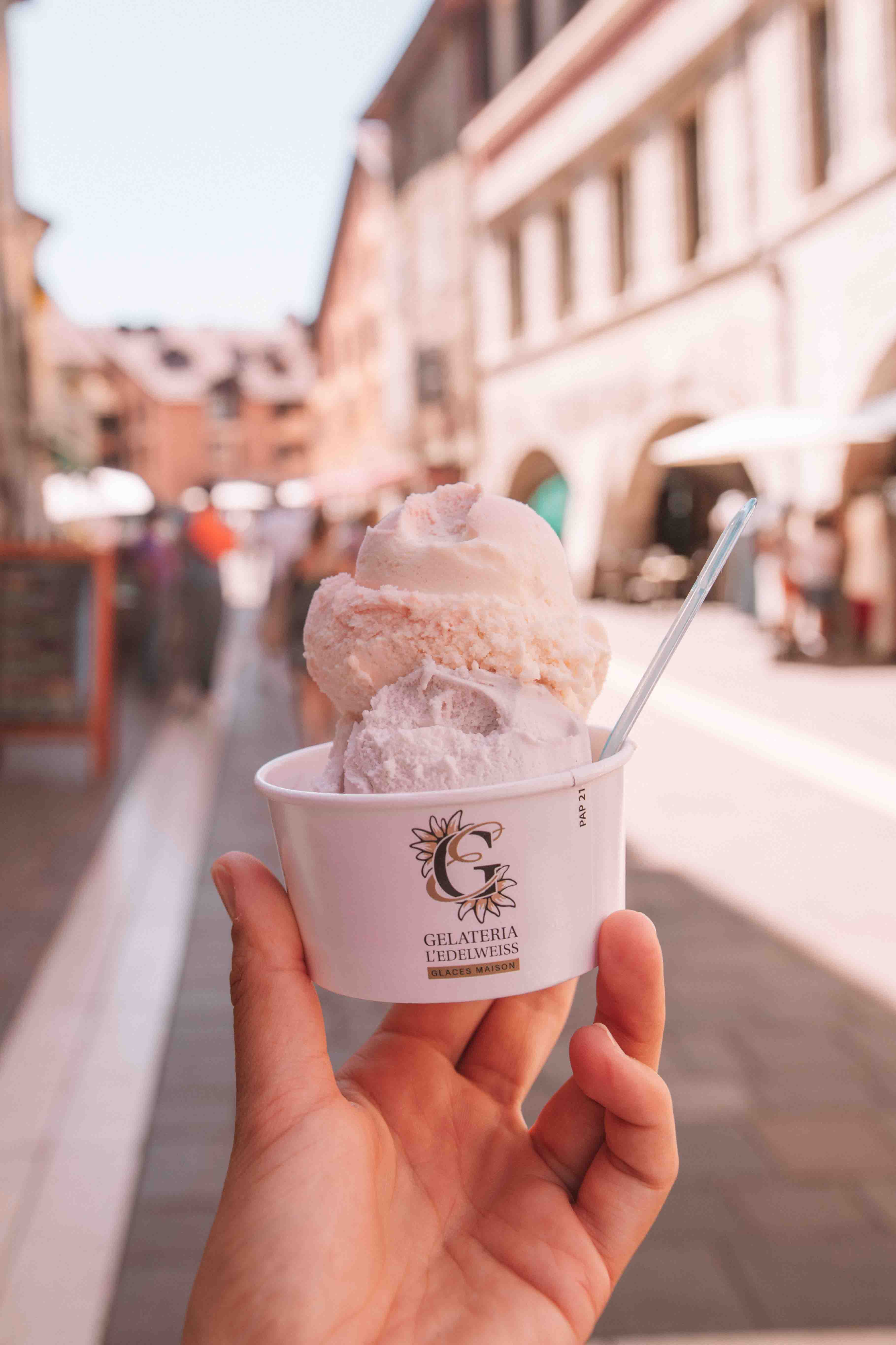 annecy best ice cream violet 