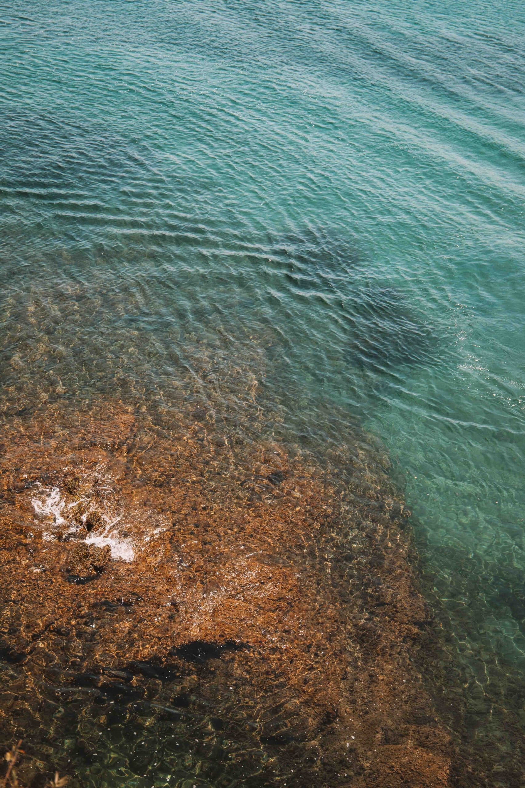 blue sea on the costa brava