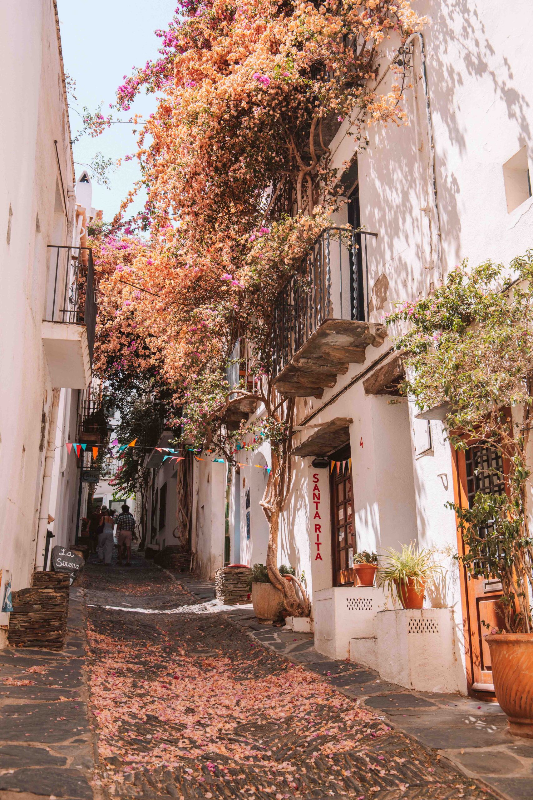 streets of cadaques spain
