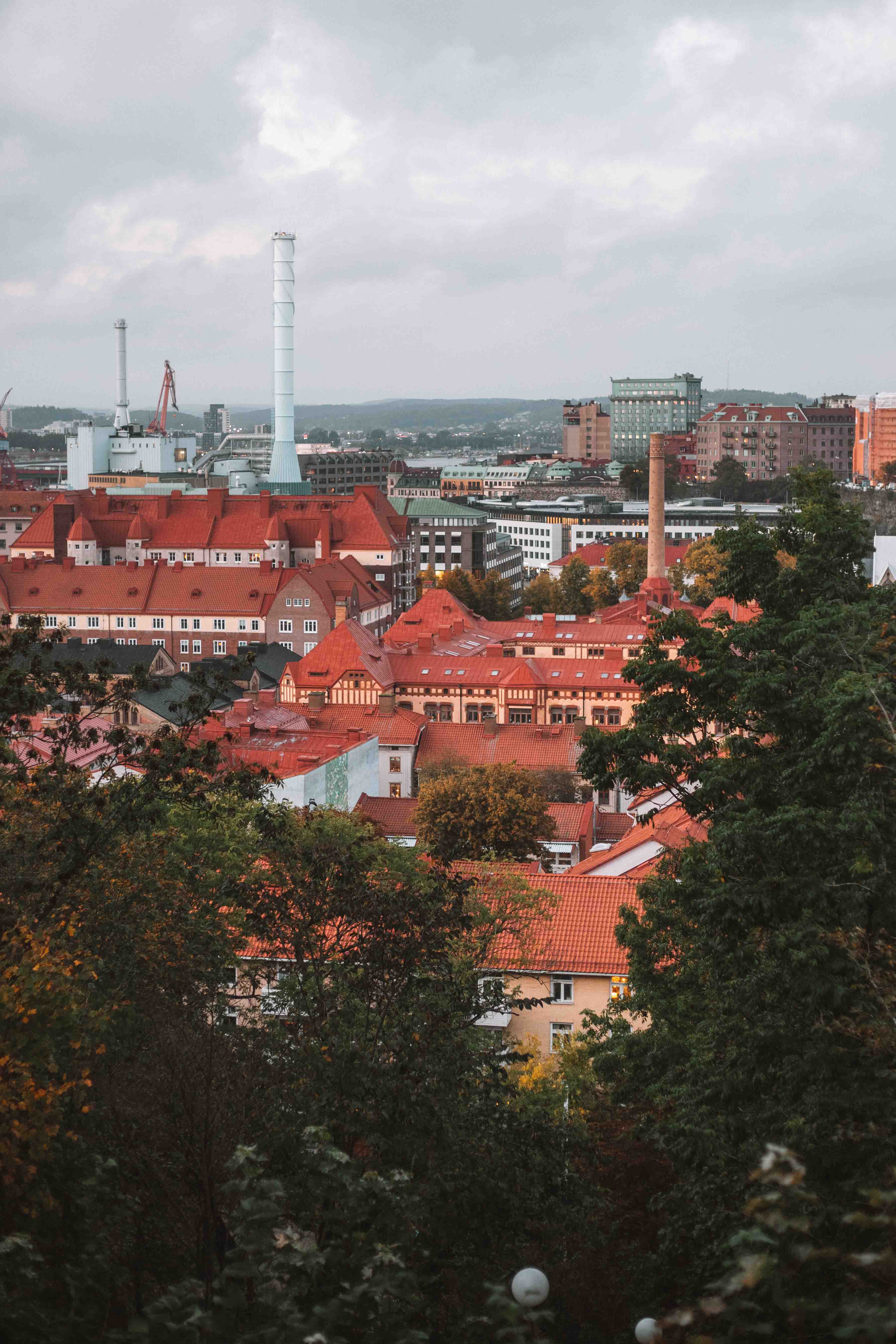 view from skansen kronan