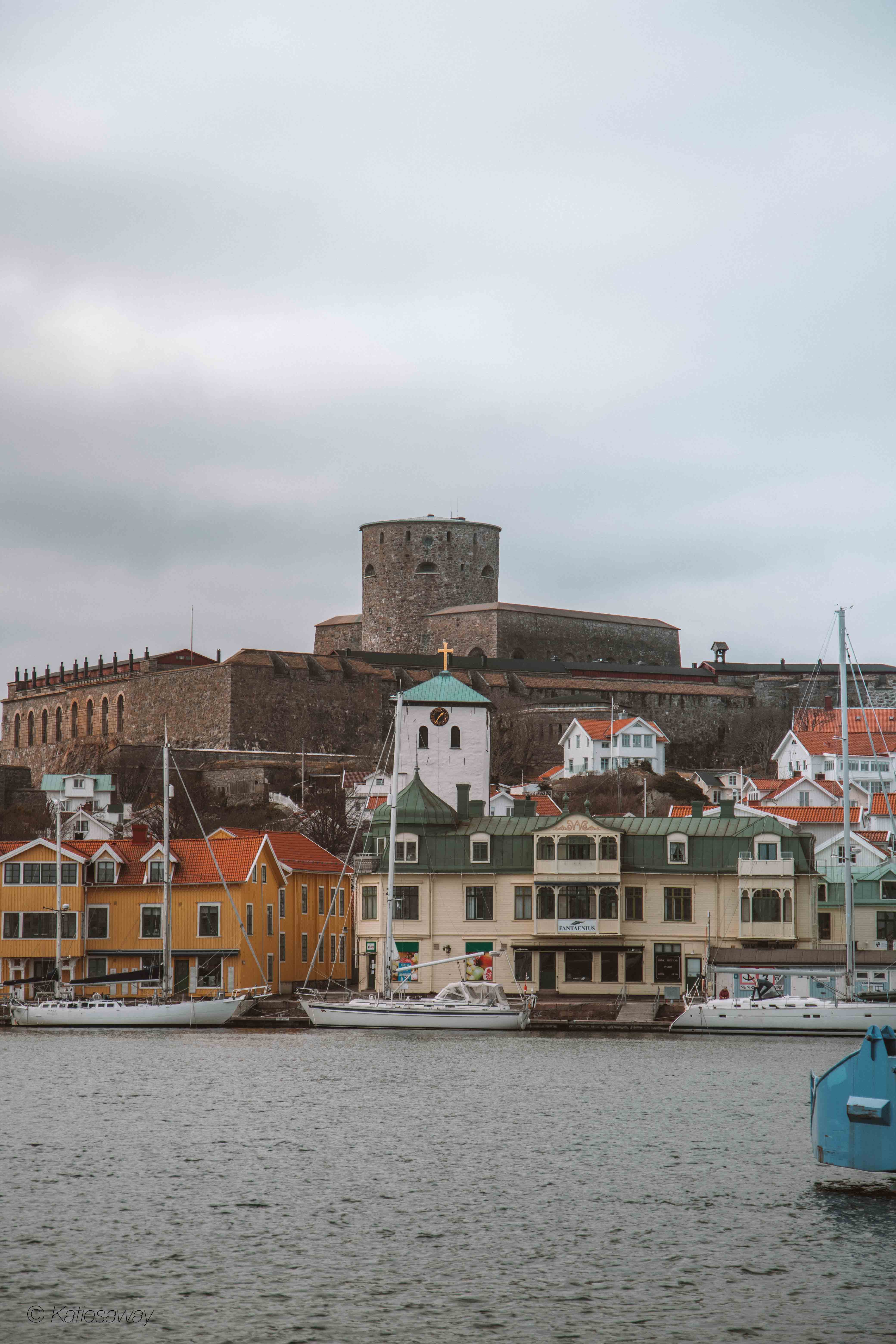 View of Marstrand from the ferry