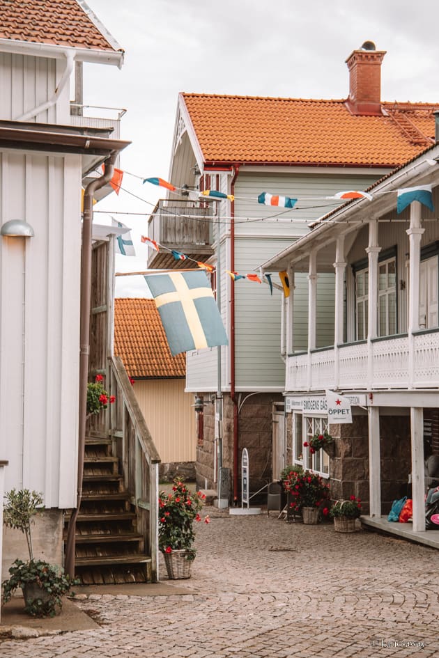 Smögen wooden town