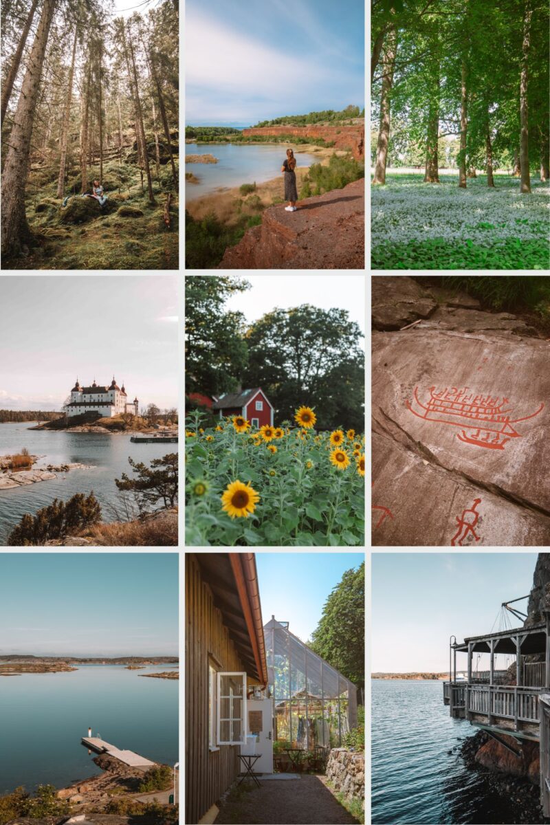 Images and places from the West Sweden Map