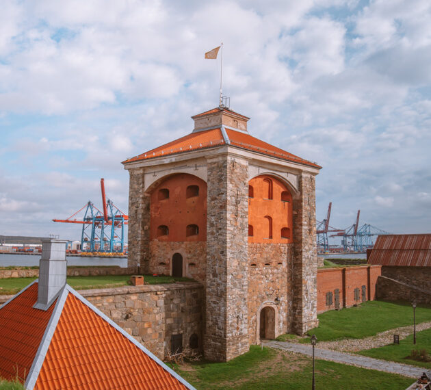 nya älvsborgs fästning 16th century fortress in the harbour of gothenburg