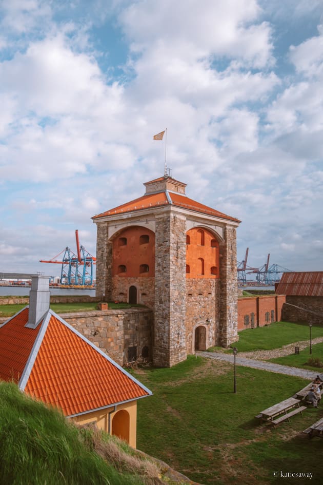 nya älvsborgs fästning 16th century fortress in the harbour of gothenburg