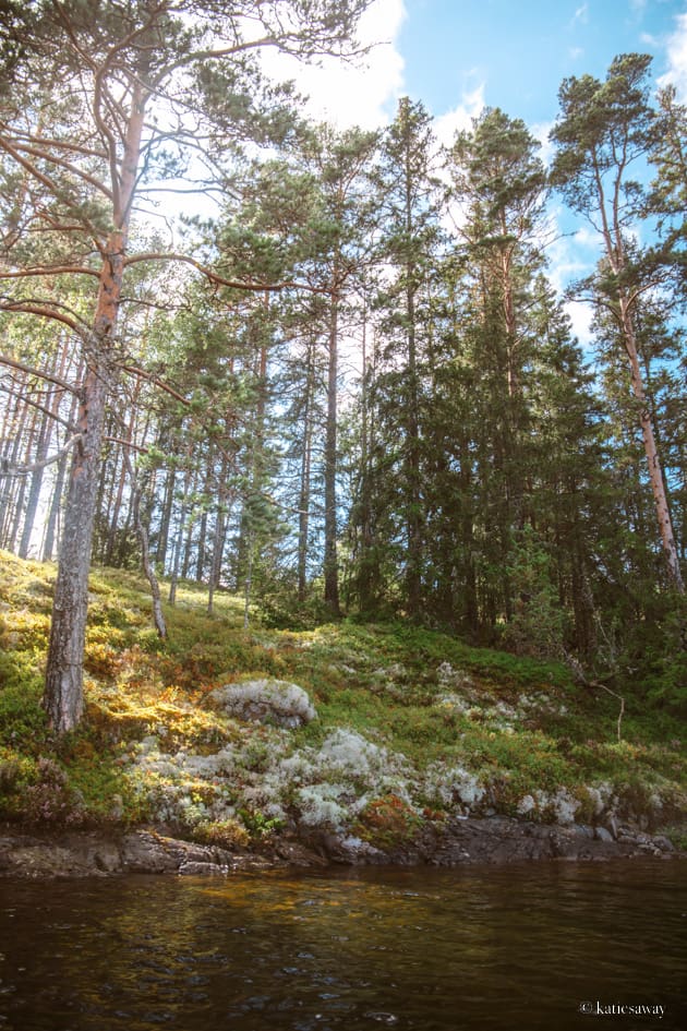 canoe trip sweden